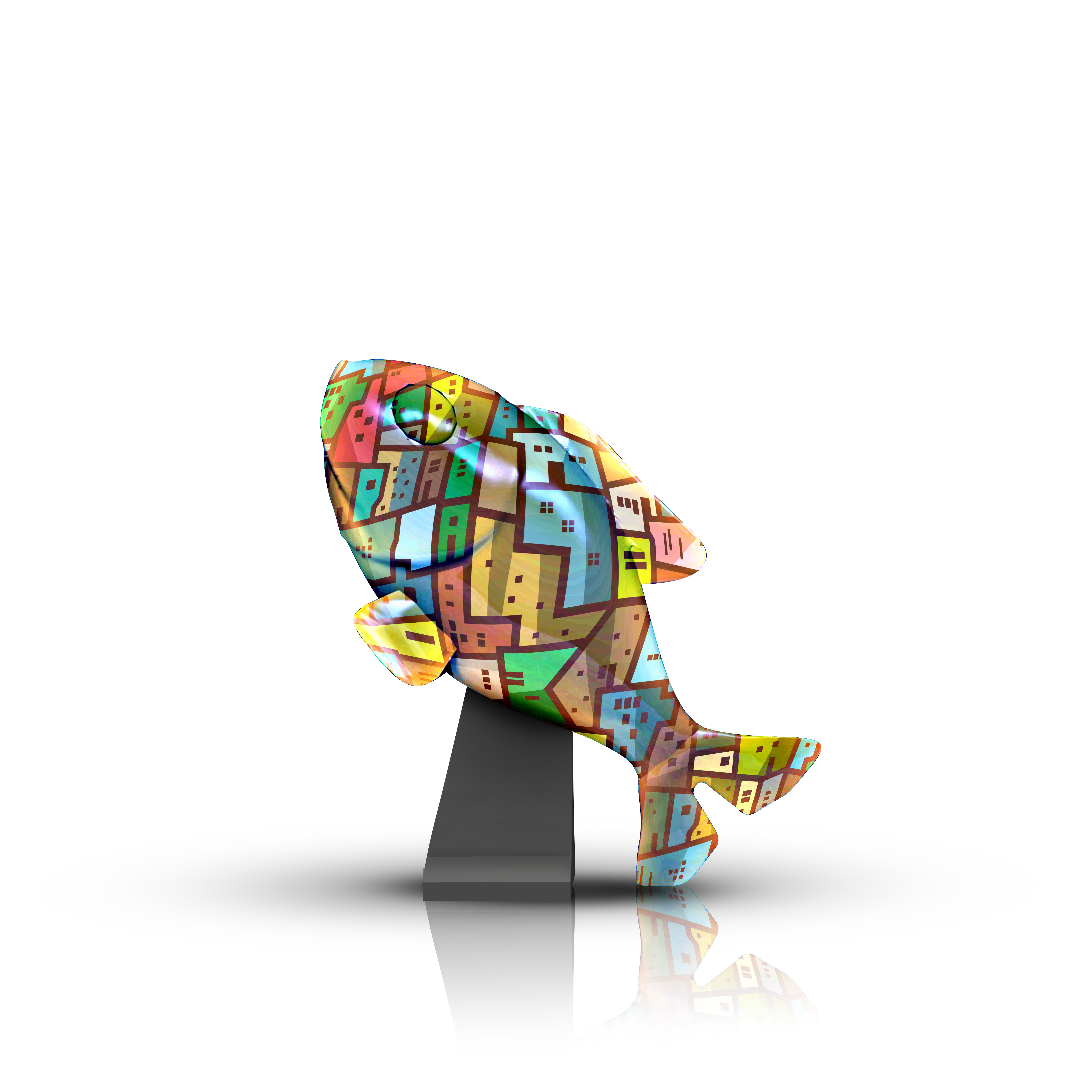 OJI E VOCÊ - Pira Parade reúne esculturas de peixes customizados por artistas locais em pontos de Piracicaba