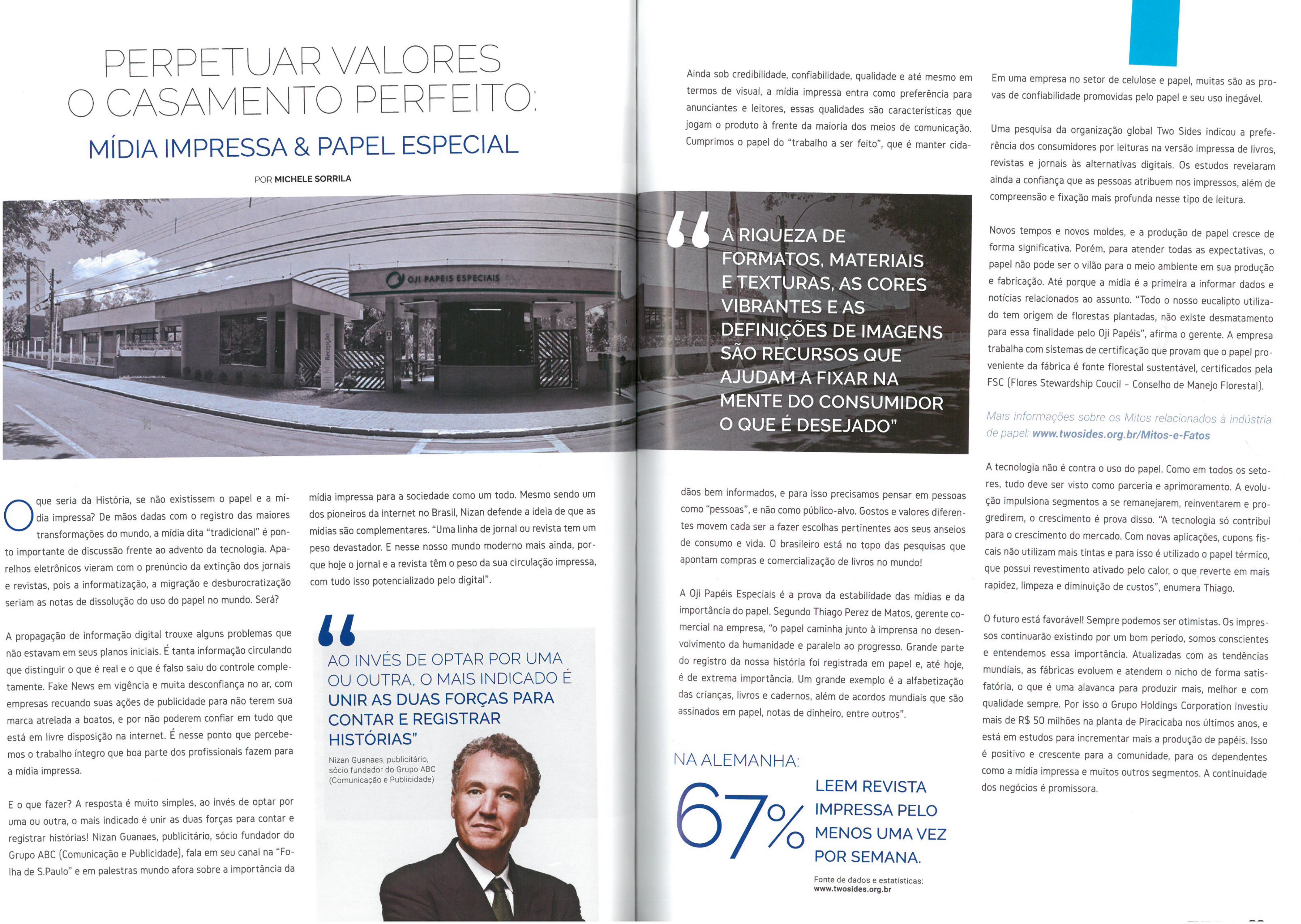OJI E VOCÊ - Mídia impressa & Papel especial